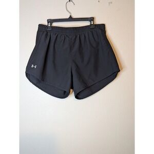 Under Armour Womens Black Dri-Fit Running Shorts Size Small Athletic Workout